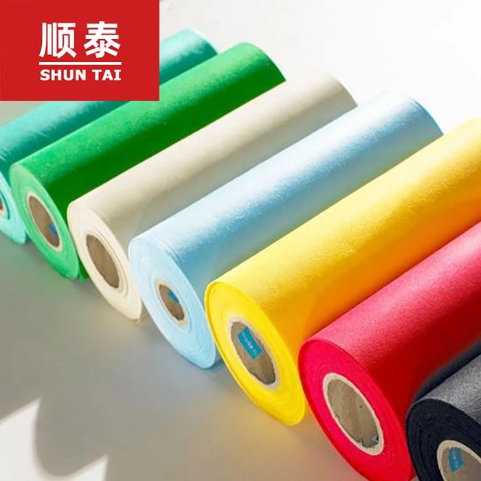 Colorful packaging non-woven fabric